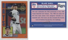 2019 Update Silver Pack 1984 Topps Baseball Chrome Orange /25 Blake Snell