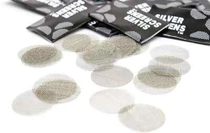 500x5 PCS CHEAPEST IN UK-Metal Pipe Screen Filter Hookah Water Pipe Steel Gauzes - Picture 1 of 6