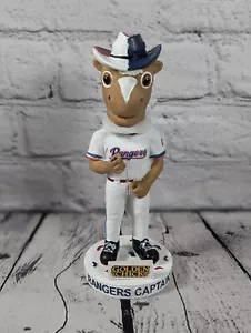 Texas Rangers 20° anniversario Captain Bobblehead senza bandiera senza scatola - Foto 1 di 8
