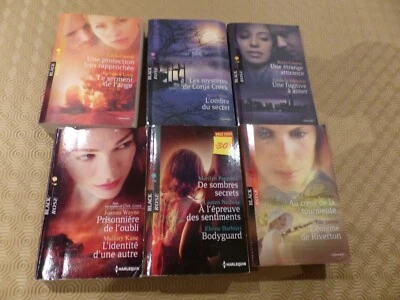 Lot de 6 LIVRES 5 romans doubles & 1 triple  Harlequin  Black Rose 2007-2014 - Photo 1/3