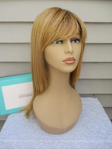 Gabor Wig REVELRY Color SS MEDIUM BLONDE Rooted Long Layered Style HEAT FRIENDLY - Picture 1 of 9