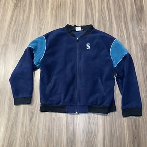 Seattle Mariners Zip Up Sweatshirt Men Sz XL - Genuine Merchandise by Fairhaven - Picture 1 of 6