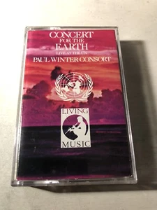 Paul Winter Consort - Concert for the Earth (1985) Music Cassette Living Music - Picture 1 of 3
