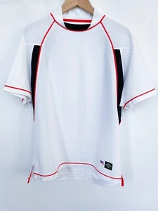 Mens Highland US Short Sleeve Top Shirt Polo White L Opening Ceremony - Picture 1 of 12