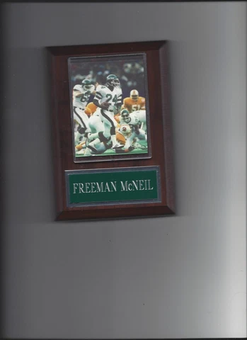 FREEMAN McNEIL PLAQUE NEW YORK JETS NY FOOTBALL NFL Cover