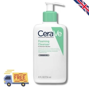 CeraVe Foaming Cleanser with Niacinamide for Normal to Oily Skin 236ml - Picture 1 of 7