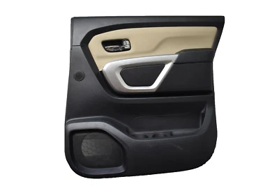 2016-2018 NISSAN TITAN XD FRONT LEFT SIDE INTERIOR DOOR FACTORY OEM - Image 1 of 4