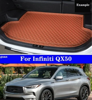 Car Trunk High Edge Anti-Skid Trunk Mat For Infiniti QX50 2021-2025 - Image 1 of 4