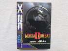 Mortal Kombat 2 II serie Megadrive 32X IN SCATOLA con manuale MEGA RARO PAL RETRO IN PERFETTE CONDIZIONI