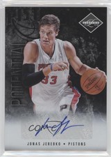 2011-12 Panini Limited Potential Signatures /99 Jonas Jerebko #4 Auto