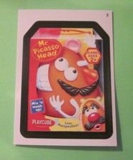 2011 Topps Wacky Packages All New Series 8 (#3) Mr Picasso Head