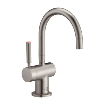 Insinkerator Brushed Steel Boiling Hot Kitchen Sink Kettle Tap NO TANK - Image 1 of 4