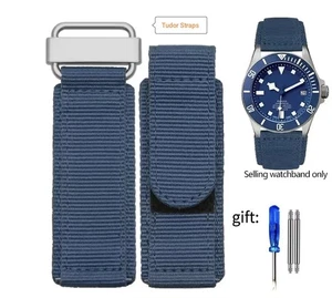 Tudor Pelagos FXD - Replacement Nylon Strap - Premium Watch Strap - Tudor Blue  - Picture 1 of 4