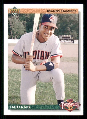 1992 Upper Deck #63 Manny Ramirez RC - Image 1 of 2