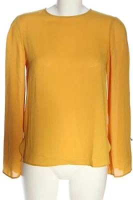 MANGO BASICS Blusa de manga larga Mujeres Blusa Talla EU 34 naranja claro - Imagen 1 de 4
