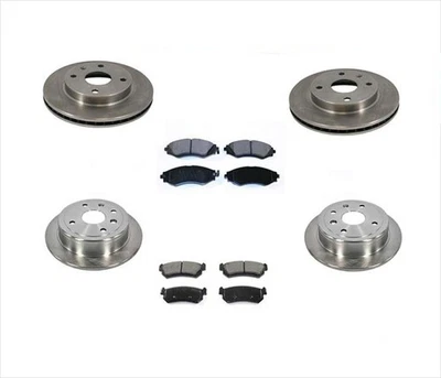 Комплект передних и задних тормозных дисков и керамических колодок для Suzuki Forenza & Reno 05-06 - Изображение 1 из 4