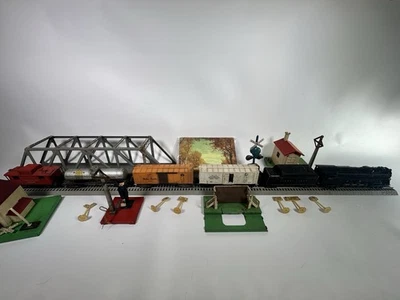 1946-49 Lionel 671 Locomotive W/ Whistling Tender And Set (Tested) Working!￼ - Image 1 of 4