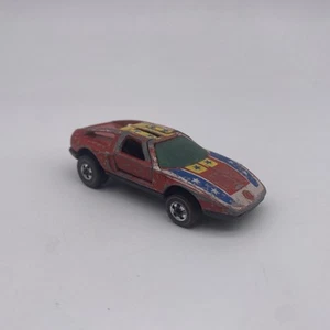 1970 Hot Wheels Redline Mercedes C-111 Die Cast 1:64 Scale Red - Picture 1 of 6