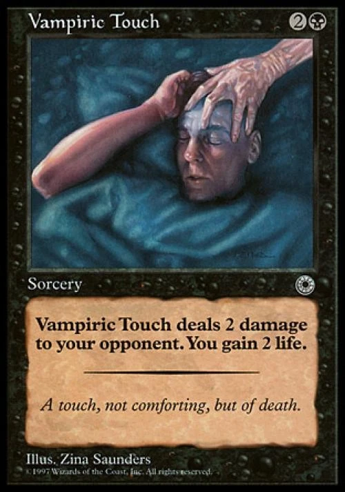 Vampiric Touch - Medium Play MTG Portal - Image 1 of 1