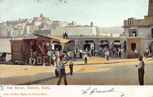 Malta - VALLETTA - Fish market - Publ. John Critien - Picture 1 of 2