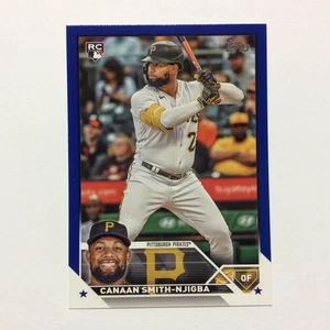 Serie de actualización Topps 2023 - Canaan Smith-Njigba #US187 (RC) azul real - Imagen 1 de 2