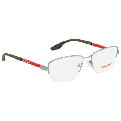 Óculos masculino quadrado demo Prada Linea Rossa PS 51OV 7CQ1O1 56 PS 51OV 7CQ1O1 - Imagem 1 de 3