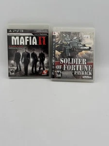 Mafia II & Soldier of Fortune Payback (Sony PlayStation 3, PS3) completo testato - Foto 1 di 2