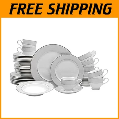 Contemporary Parchment Tableware Collection, 8 Guests - Image 1 of 4