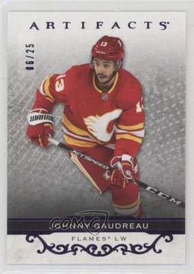 2021-22 Upper Deck Artifacts Stars Purple /25 Johnny Gaudreau #117 - Image 1 of 2