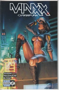 Minxx Cyberpunk #2 Comic Be Amazed Studios Kickstarter Variant NM - Picture 1 of 1