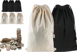 6 Packungen Bank Münze Geld Geld Tasche Säcke, 12" x 17" Canvas Kaution Kleingeld Trans... - Bild 1 von 2