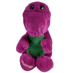 Vintage Barney Plush Stuffed Animal Purple Dinosaur Lyons Group 12" Tall - Picture 1 of 8