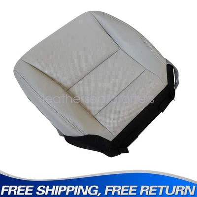 For 2016 2017 HONDA Accord Driver Bottom Leather Seat Cover Gray Perforated - Изображение 1 из 4