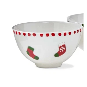 TAG Snack Bowl, Holiday Cheer - Stockings (G20600A) - Picture 1 of 1