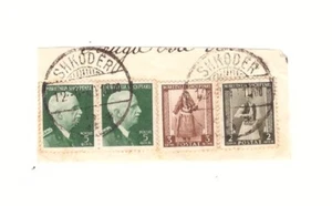Albania Italian Occupation Fragment Cover Post Office Shkodër 1940- 0029 - Picture 1 of 1