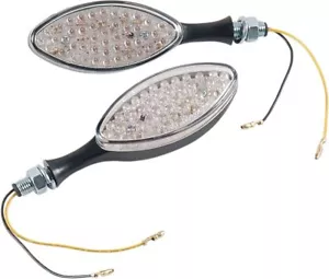 Turn Signals 44 LED Amber Universal Motorcycle Scooter K&S 25-9900D D.O.T. Q1 - Picture 1 of 3