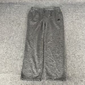 ADIDAS Track Pants Mens Medium Grey Bottoms Athletic Sports W32 L29 (12328)