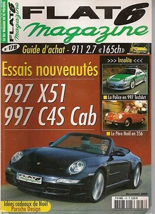 FLAT 6 178 PORSCHE 997 CARRERA S CAB X51 997 C4S CAB 911 2.7 997 TECHART POLIZEI - Bild 1 von 2