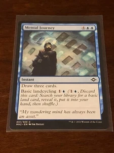 Magic the Gathering Modern Horizons 2 Mental Journey - Picture 1 of 2