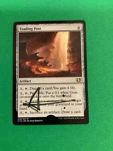 MTG Magic Trading Post Signed F&B Artist Proof x1 Commander 14 Adam Paquette - Picture 1 of 2