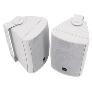 Dynavox PB-402 3-Wege-Boxen, Halterung für Wand und Decke, 160 Watt Weiß Paar - Bild 1 von 7