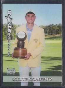 Tarjeta de radiocontrol Scottie Scheffler 2014 1/100 Future Star Rookie Golf 2024 Masters Trophy - Imagen 1 de 2