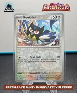 Rookidee 164/193 Holograma Inverso Pokemon Juego de Cartas Coleccionables: Paladea Evolved COMO NUEVO ENVIADO HOY - Imagen 1 de 2