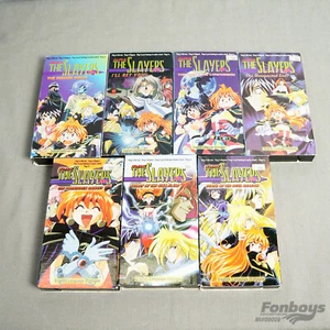 The Slayers NEXT 1999 VHS Set x7 English Dub Vintage Anime Ep. 27-48 TESTED - Picture 1 of 7