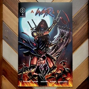 WAR ANGELS #4 casi nuevo firmado por el creador Brian Dorsey (2018 Mountaineer West) - Imagen 1 de 3