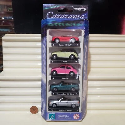 HONGWELL TOYS Escala 1/72 CARARAMA Conversível Europeu Pacote com 5 Nu em C9 Caixa Perfeita - Imagem 1 de 4