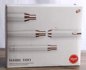T3 Whirl Trio Interchangeable Styling Wand Three Barrels Tousled/Undone/Loose