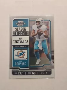 2023 Panini Contenders Optic Tua Tagovailoa #34 Miami Dolphins - Bild 1 von 2