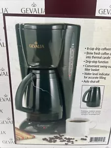 Gevalia Kaffe 8 tazas jarra térmica cafetera verde con filtros de café C60-BC - Imagen 1 de 15