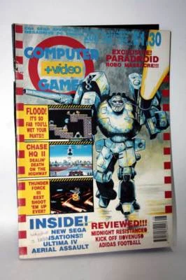 COMPUTER + VIDEO GAMES RIVISTA N°105 AGOSTO 1990 EDIZIONE INGLESE UK GD1 59141 - Immagine 1 di 4